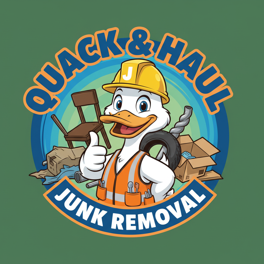 Quack & Haul Junk Removal logo